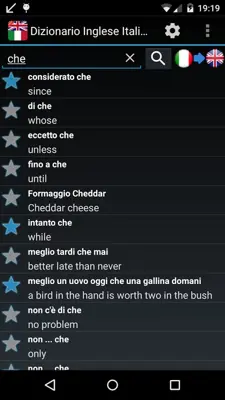 English Italian Dictionary FREE android App screenshot 2